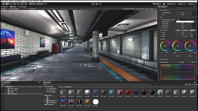 create level design and low poly environment in unity 3d