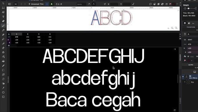 create custom unique font with 24 hours express delivery