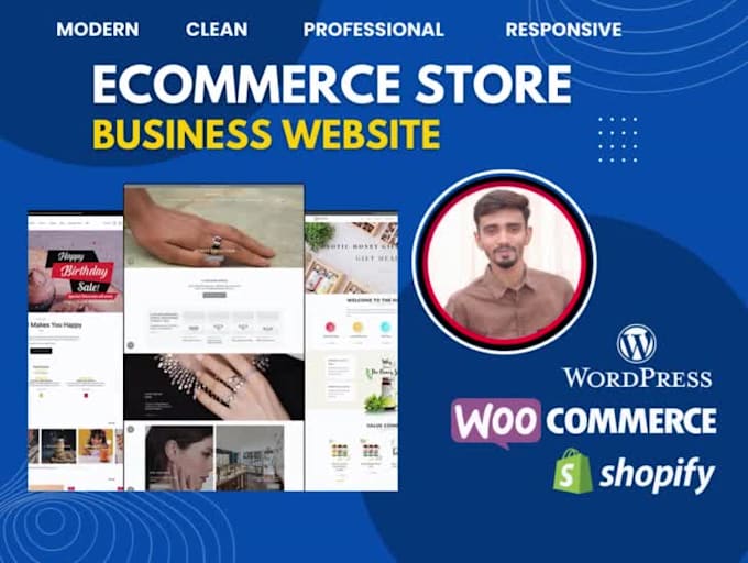 create ecommerce website, store maintenance or fix issue