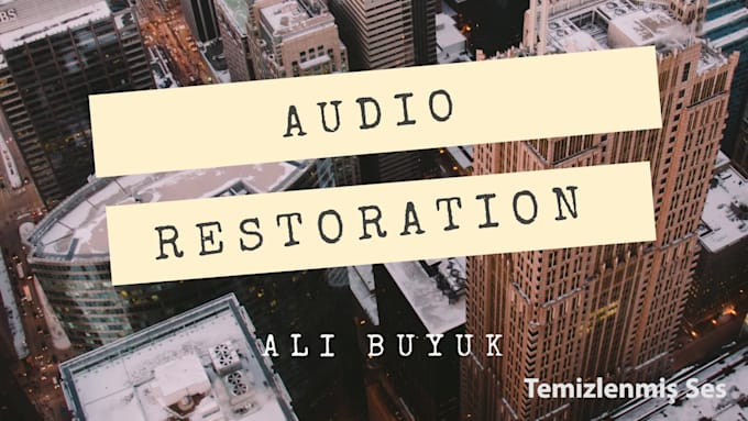 do quality sound restoration