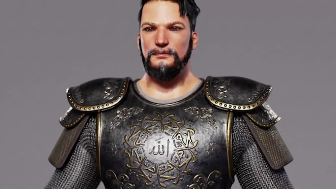 create aaa 3d character for your games