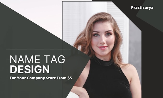 id badge unique design for your company just 1 day