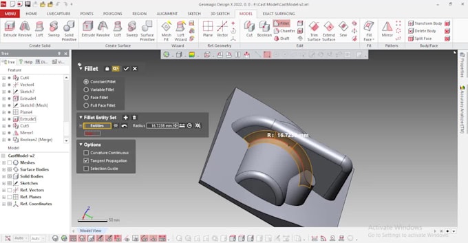 reverse engineer stl data into a 3d model for 3d print