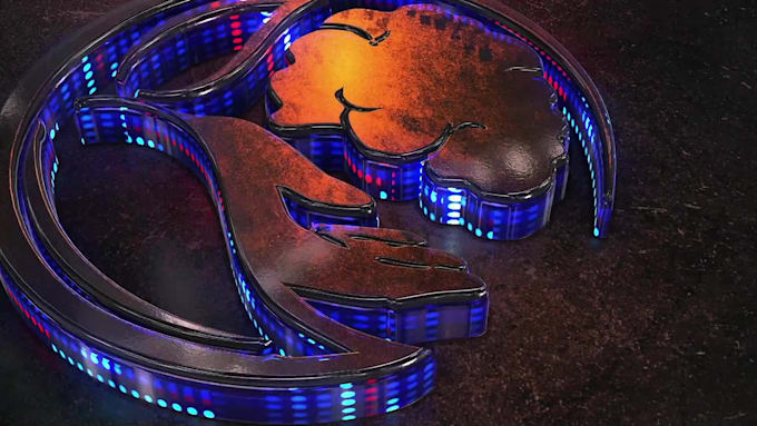 create this awesome 3d logo animation just in 24 hours