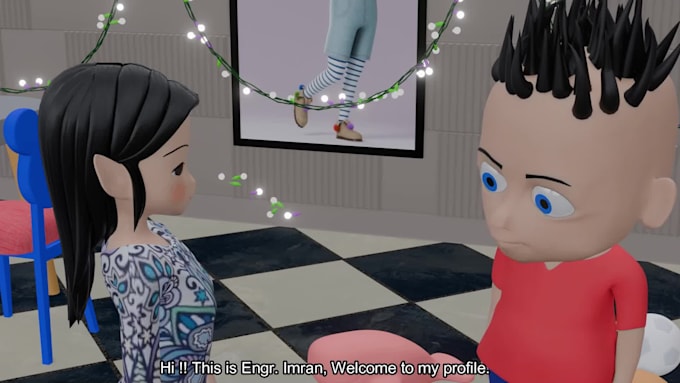 do 3d modeling and 3d animation of characters and 3d product video