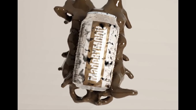 create 3d product commercial