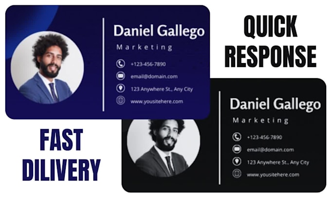 design and code clickable HTML email signature