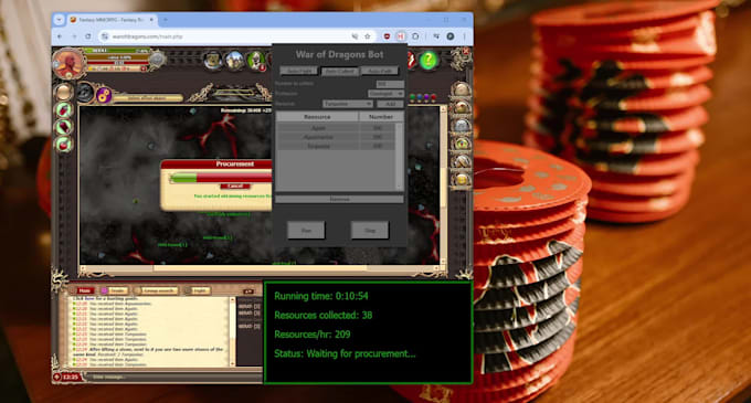 make a video game bot