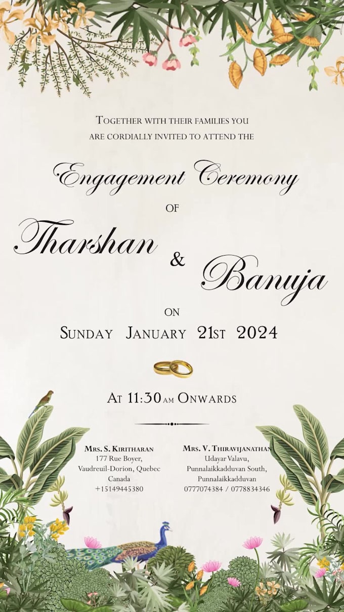 do animated wedding cards