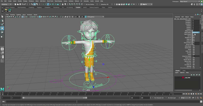 do professional 3d rigging in maya