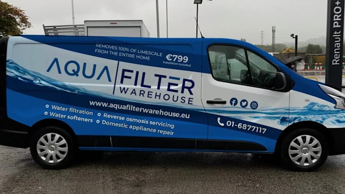 make creative and professional vehicle wrap design
