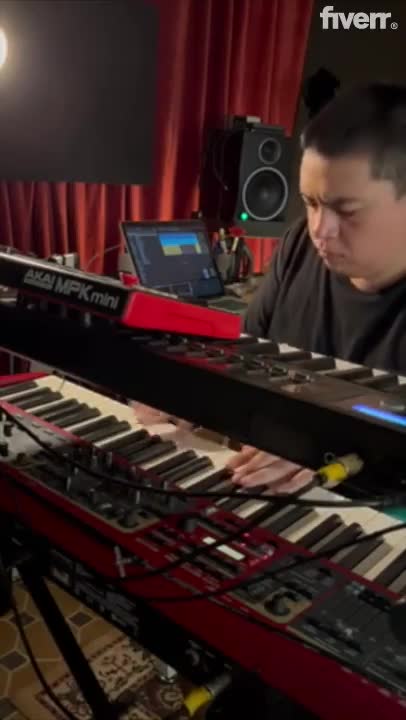record soulful piano keyboard loops and samples