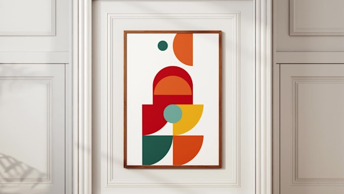 create professional frame mockups for your wall art