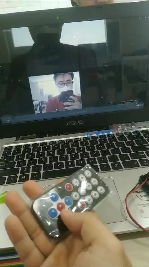nx witness remote using arduino ide and ir sensor