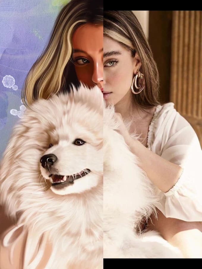draw realistic portraits of your animals