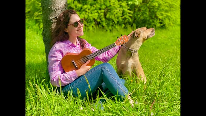 create and perform HQ ukulele jingle