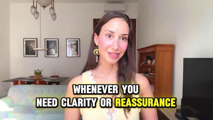 give clear answers about your love situation in a video recorded tarot reading