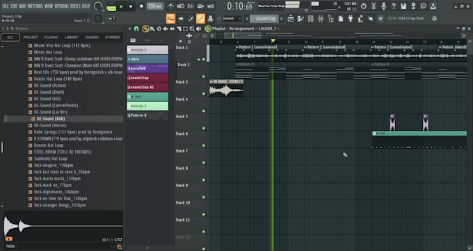 make a crazy hip hop rap loop for you