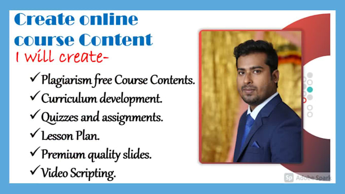 create online course content and ebook for your elearning website