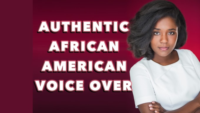 record an urban african american female voice over