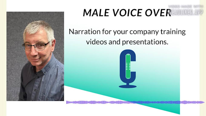 provide a corporate training voice over in english