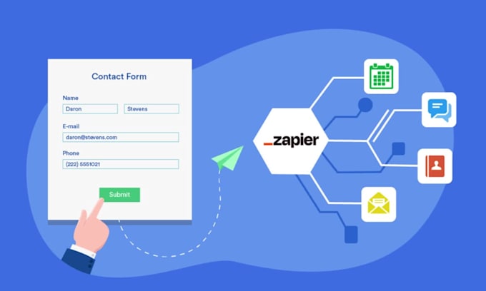 do zapier integration in 1 hour