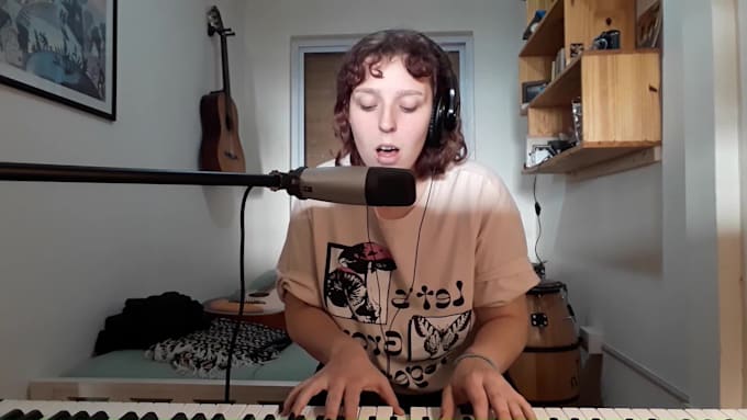 record vocals and backing vocals for your songs