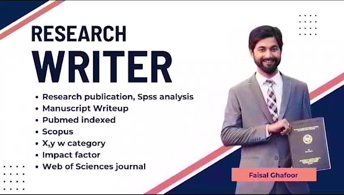 provide medical research writing and publication assistance