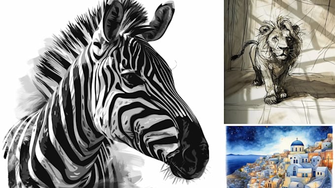 create professional and unique ai art