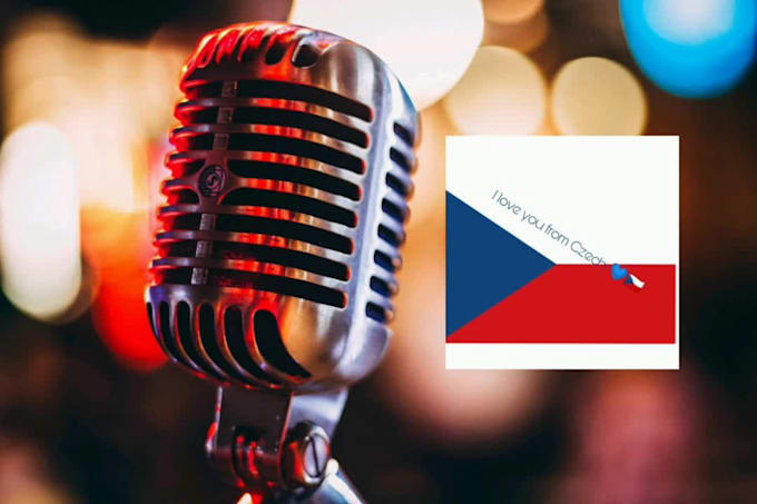 record a professional czech voiceover