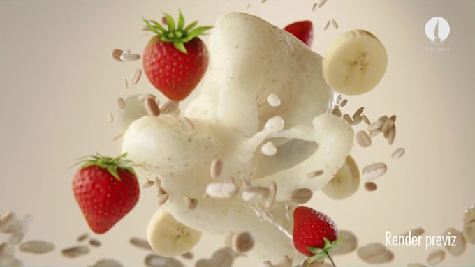 do visually captivating 3d water simulation fluid simulation, 3d product anima
