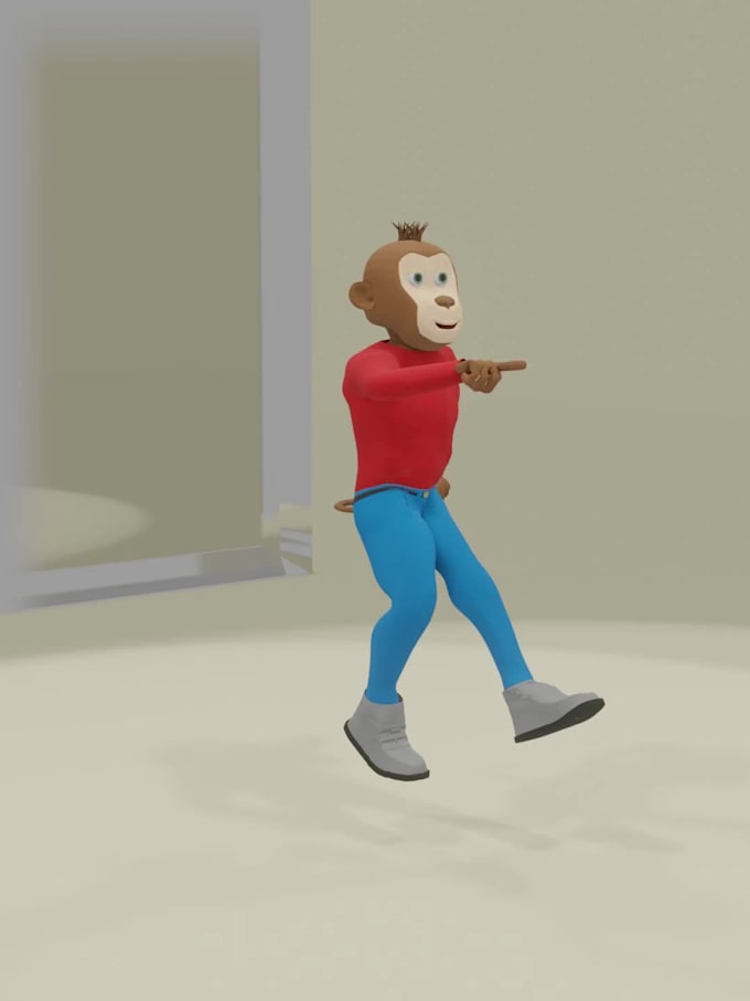 Create 3d cartoon animation by Khaledmeltazy Fiverr