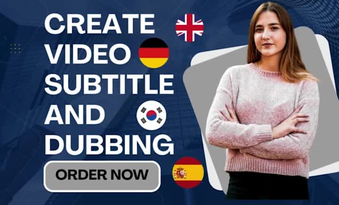 professionally translate subtitle and dub your english spanish german videos