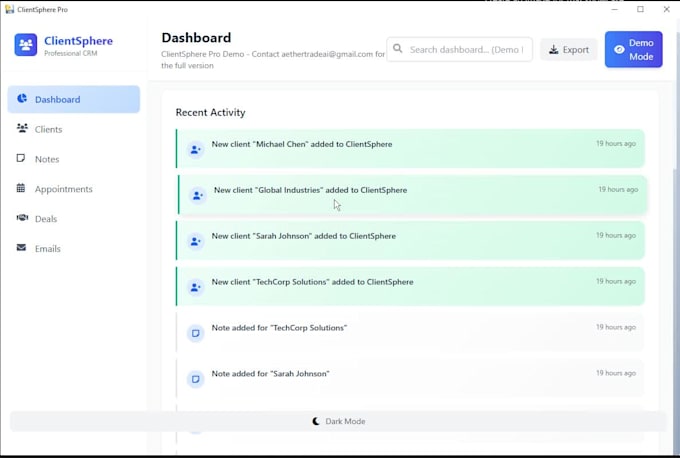 develop a custom desktop application for windows