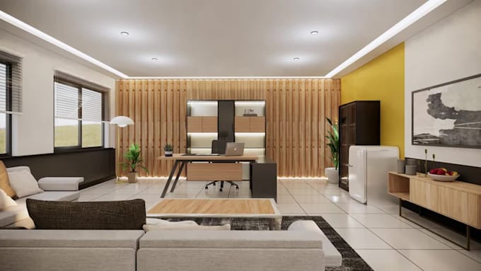 make architectural 3d model interior exterior and rendering