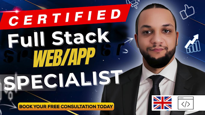 be your full stack web and app developer