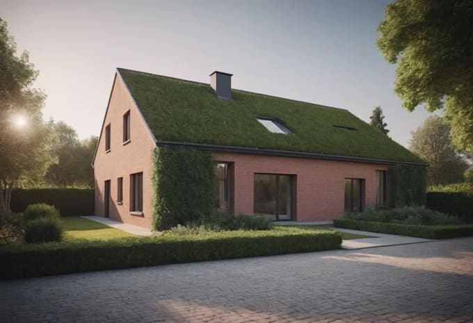 3d exterior render, 3d interior render,swedish house 3d etc
