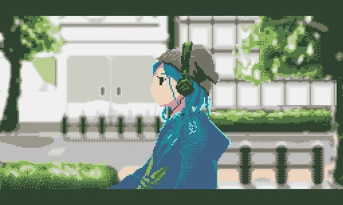Animação de looping de spritesheet de personagem em pixel art 8bit 2d ...