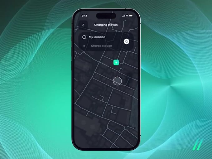 develop nearby ev station charging finder app