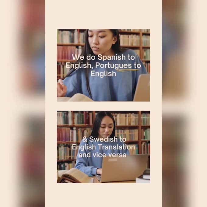 translate spanish, european and brazilian portuguese, and swedish