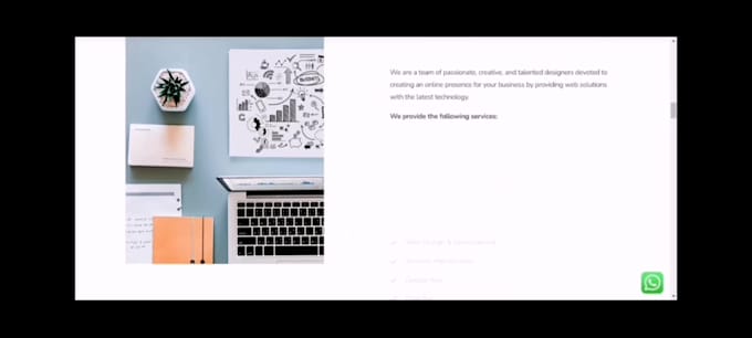 design a business or informative wordpress website for you