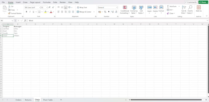 clean, format and analyze excel data with pivot tables and dashboards