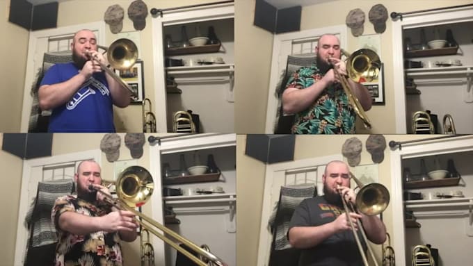 record pro trombone and tuba brass overdubs for your track