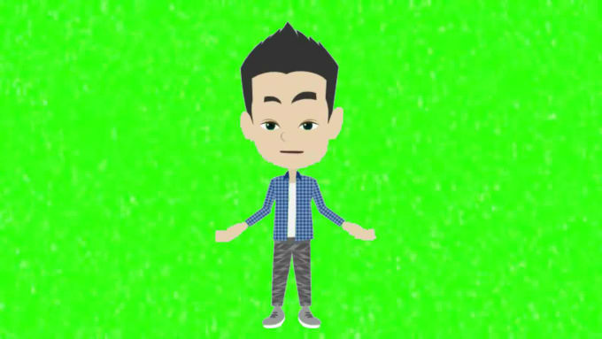 Create 2d human character animation by Munawarrashidka | Fiverr