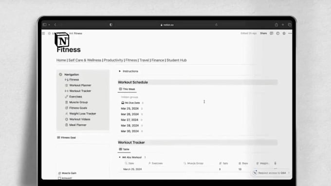 setup notion template dashboard, business notion, notion planner, notion expert
