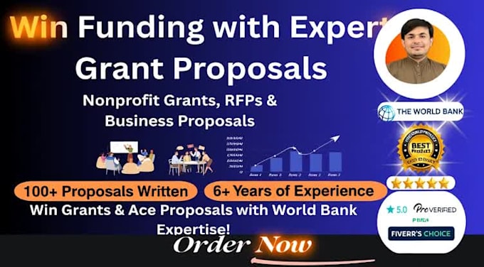write expert grant proposals with world bank experience
