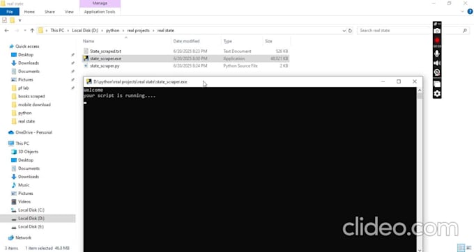 build web scraping bots,monitoring bots and automation bots using python