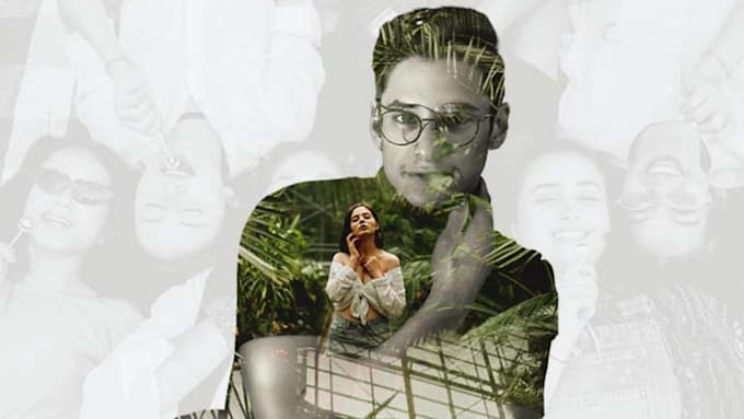 create a photo edit using the double exposure technique