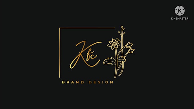 create nice signature cursive watercolour calligraphy logo