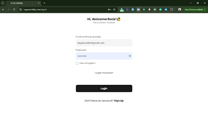 develop frontend in react
